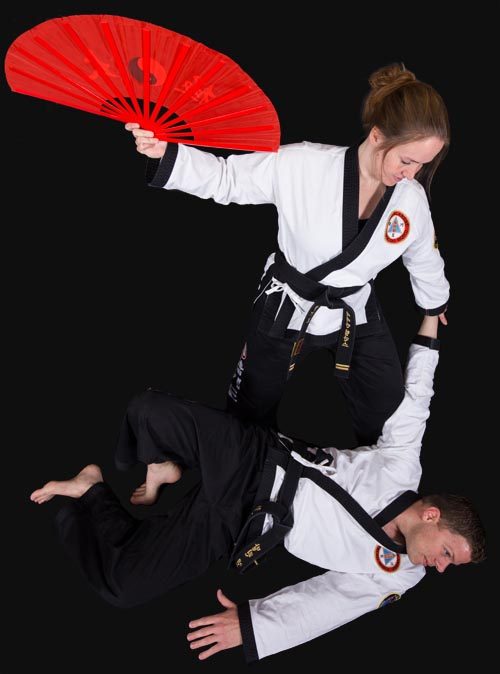 vivian_waaier Hapkido Oirschot met keuzen wapens